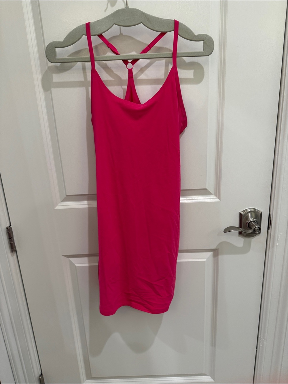 Outdoor Voices Hot Pink Strappy Cami